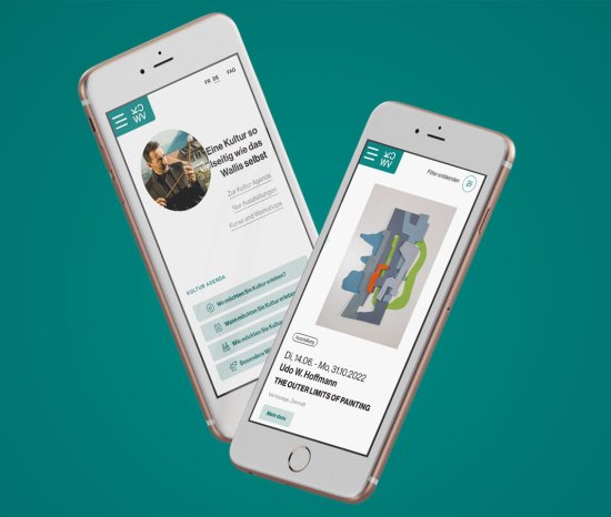 Referenz Online-Plattform Kultur Wallis, indual GmbH, Brig