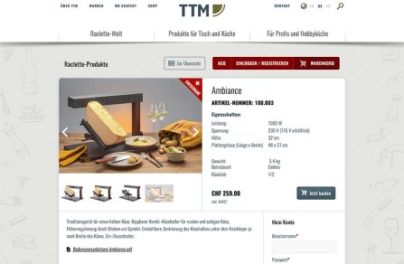 Online-Shop - Mit Walliser Webshop mehr Produkte verkaufen - Webdesign TTM SA, Sierre, Wallis