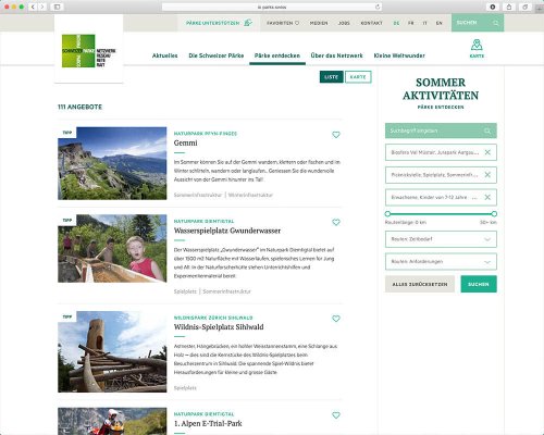 Referenz Webapplikation indual GmbH, Webentwicklung und Hosting, Brig