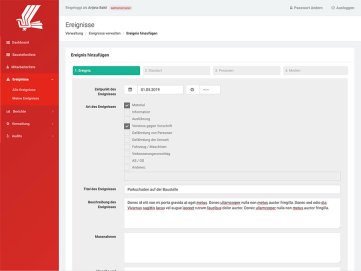 Weblösungen - Intranet - Beispiel Volken Group mit Intranet