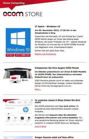 Referenzen Dodeley indual GmbH, Webentwicklung und Hosting, Brig