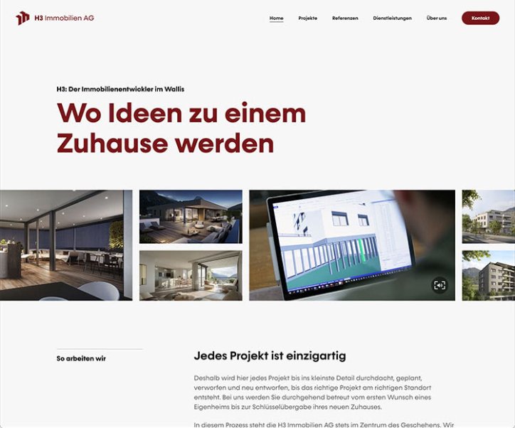 Webdesign und Entwicklung individueller Webseiten  - Professionelle Webagentur indual GmbH