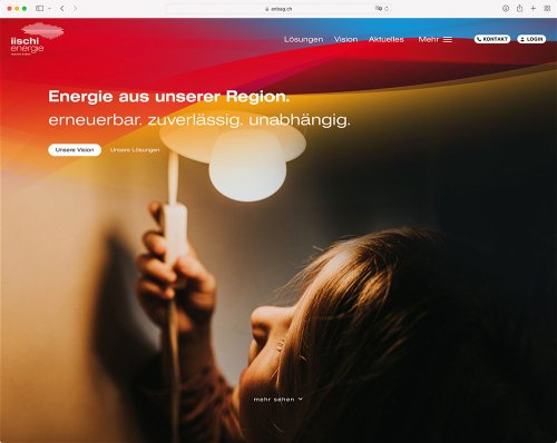 Referenz Webseite der indual GmbH, Webentwicklung und Hosting, Brig